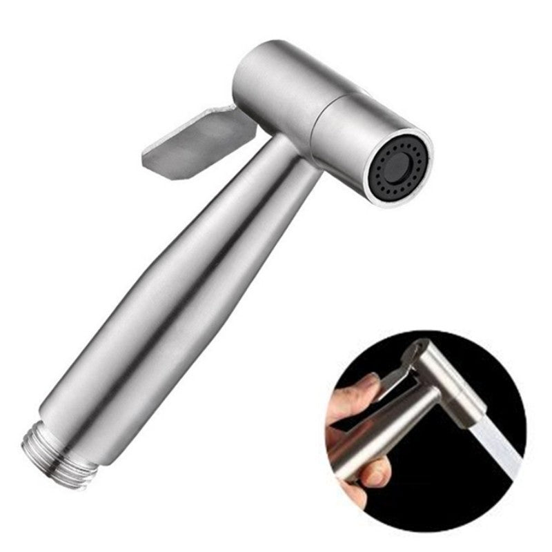 Pulverizador de Bidê Portátil para Vaso Sanitário de Aço Inoxidável, Pulverizador de Torneira Portátil, Cabeça de Chuveiro para Casa e Banheiro, Acessórios de Limpeza Automática