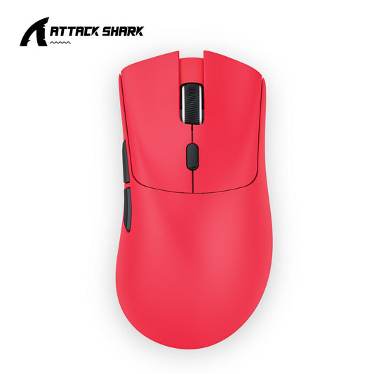 Mouse Gamer Sem Fio Bluetooth Attack Shark R1 18000dpi, 1000Hz PAW3311, Conexão Tri-modo Bluetooth, Macro