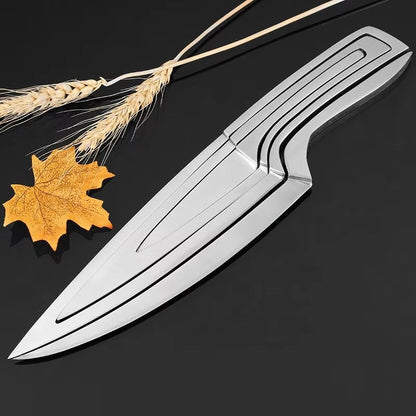 XITUO 4pcs Multi Kitchen knives Stainless steel Cascading knife combination Sets Chef knife peeler Boning Cleaver Utility Knives