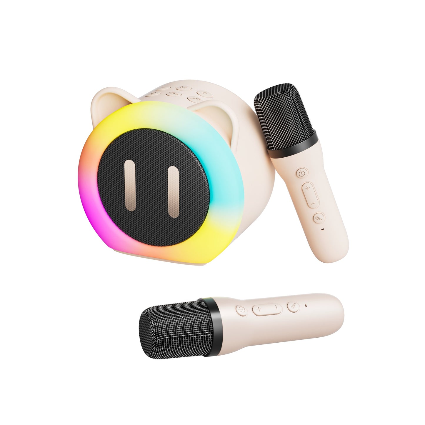PARAMITA Bluetooth Speaker Portable Home Cute Karaoke Mini Wireless Audio with Microphone Home Karaoke Singing Machine Kids Gift