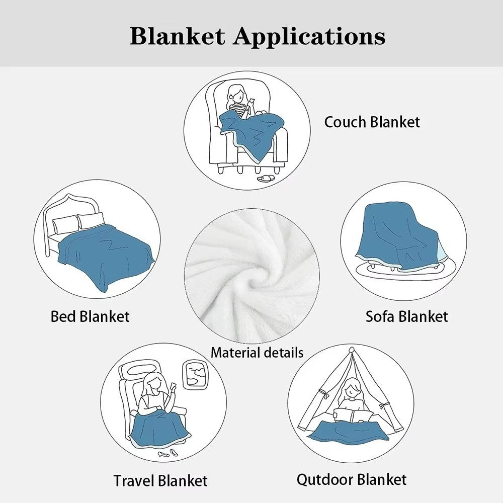 Cozy Large Heart Shaped Throw Blanket 150x200cm Decorative Love Gift Xmas Sofa Bed Winter Home Decor Throw Plush Comfort