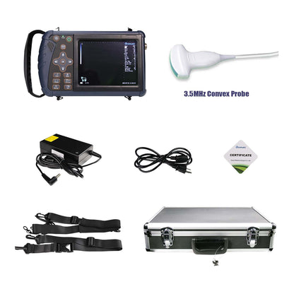 Scanner de Ultrassom Veterinário Portátil Máquina de Prenhez de Ultrassom B Veterinária Portátil (B, BB, 4B, B+M, M) para Porcos Ovinos Bovinos Equinos Cães