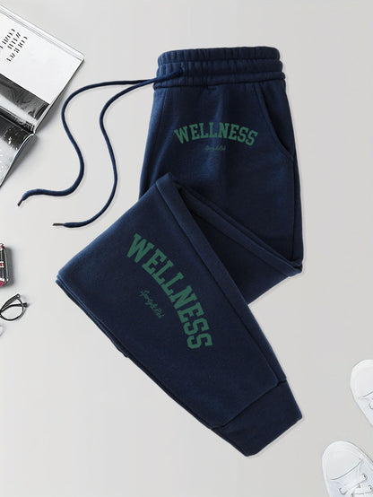 Wellness Sporty Or Rich Printed Mens Trousers Versatile Basic Britches Hip Hop Autumn Sportpants Warm High Street Sweatpants
