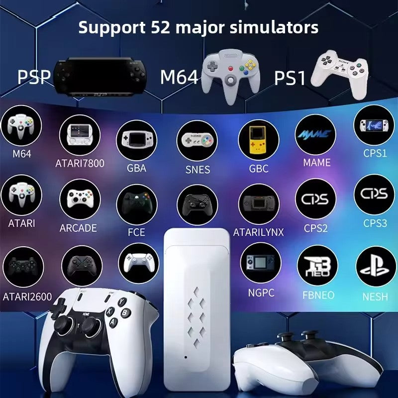 New M22 Wireless Retro Style Dual Player Game Console TV Connection High Definition Simulation Game Controller Home Use
