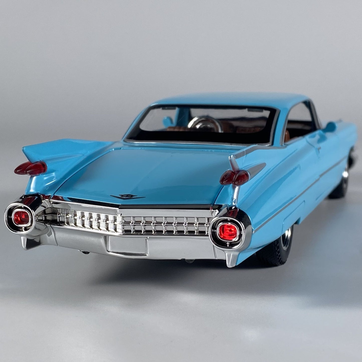1:24 Cadillac Eldorado Biarritz 1959 Série 62 Liga Diecast Modelo Miniatura Voiture Decoração de Casa Presentes de Natal Para Crianças