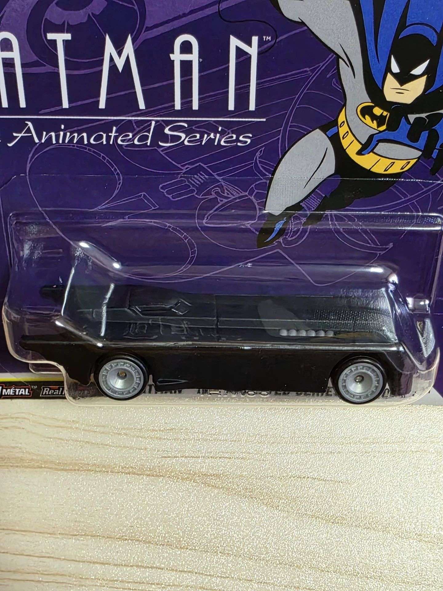 Hot Wheels Premium Pop Culture Batman The Animated Series Batmobile 1:64 Scale Diecast Car Model Alloy Vehicle Collectible Toy