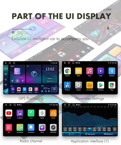 ESSGOO 2 Din Android Car Radio Automotive Multimedia Wireless Carplay GPS Stereo For Volkswagen Nissan Hyundai Kia Toyota Ford