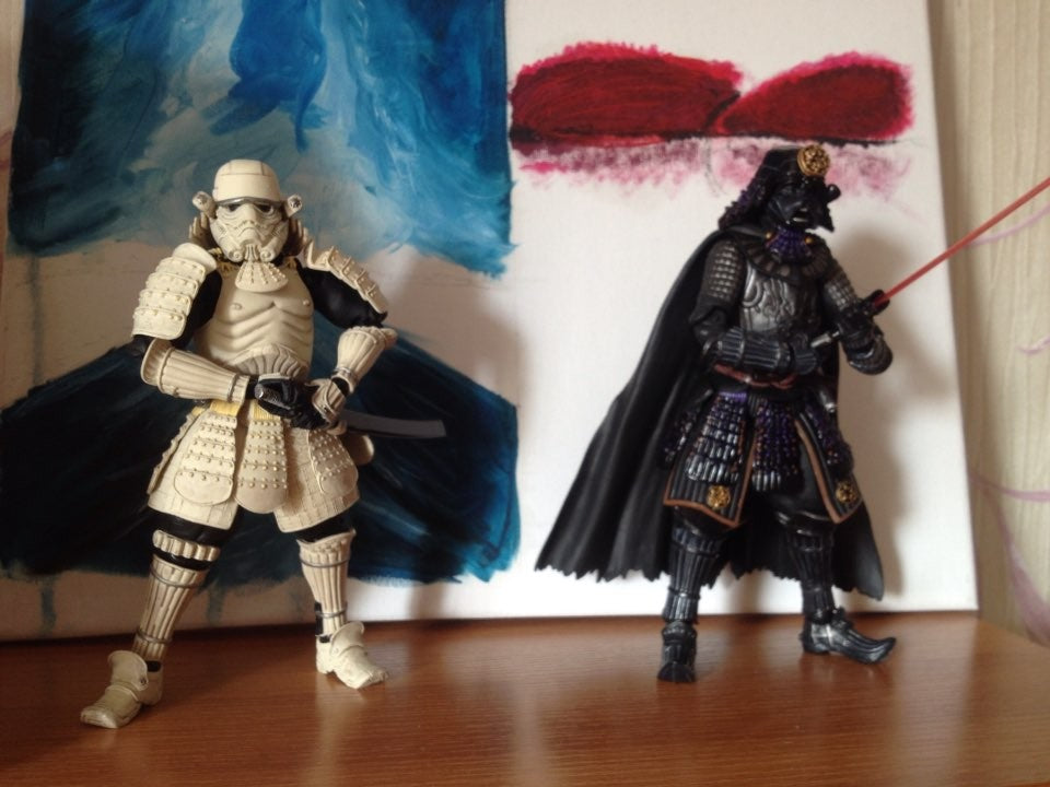 Venda Limitada FILME MANGA REALIZAÇÃO Star War Boba Fett Darth Vader & Homem-Aranha & Guarda Real Bonecos de Ação de 18cm