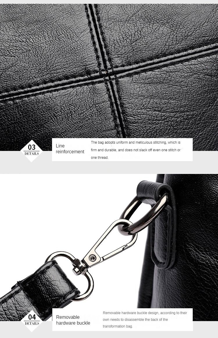 Women's Bags Retro Design Crossbody Bag Trend Quality PU Leather Bucket Shoulder Bags Small Handbags for Women