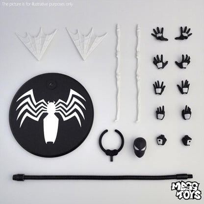 Boneco Articulado Homem-Aranha Mess Toys Preto Vizinho Simbionte Homem-Aranha Figuras Ct Toys Bonequinho Homem-Aranha Preto Vermelho Brinquedos Infantis