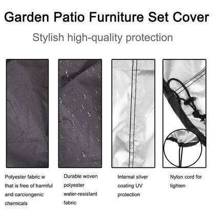 Round BBQ Grill Cover Rain Protective Camping Outdoor Barbecue Cover 77x58cm/80x66x100cm Grill Cover Waterproof Anti Dust