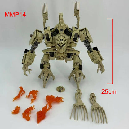Bonecrusher Transformers Brinquedos MMP14 Brawl Black Apple MMP15 MPM14 MPM15 Tanque de Carro Figura de Ação Robô Deformação Modelo Anime