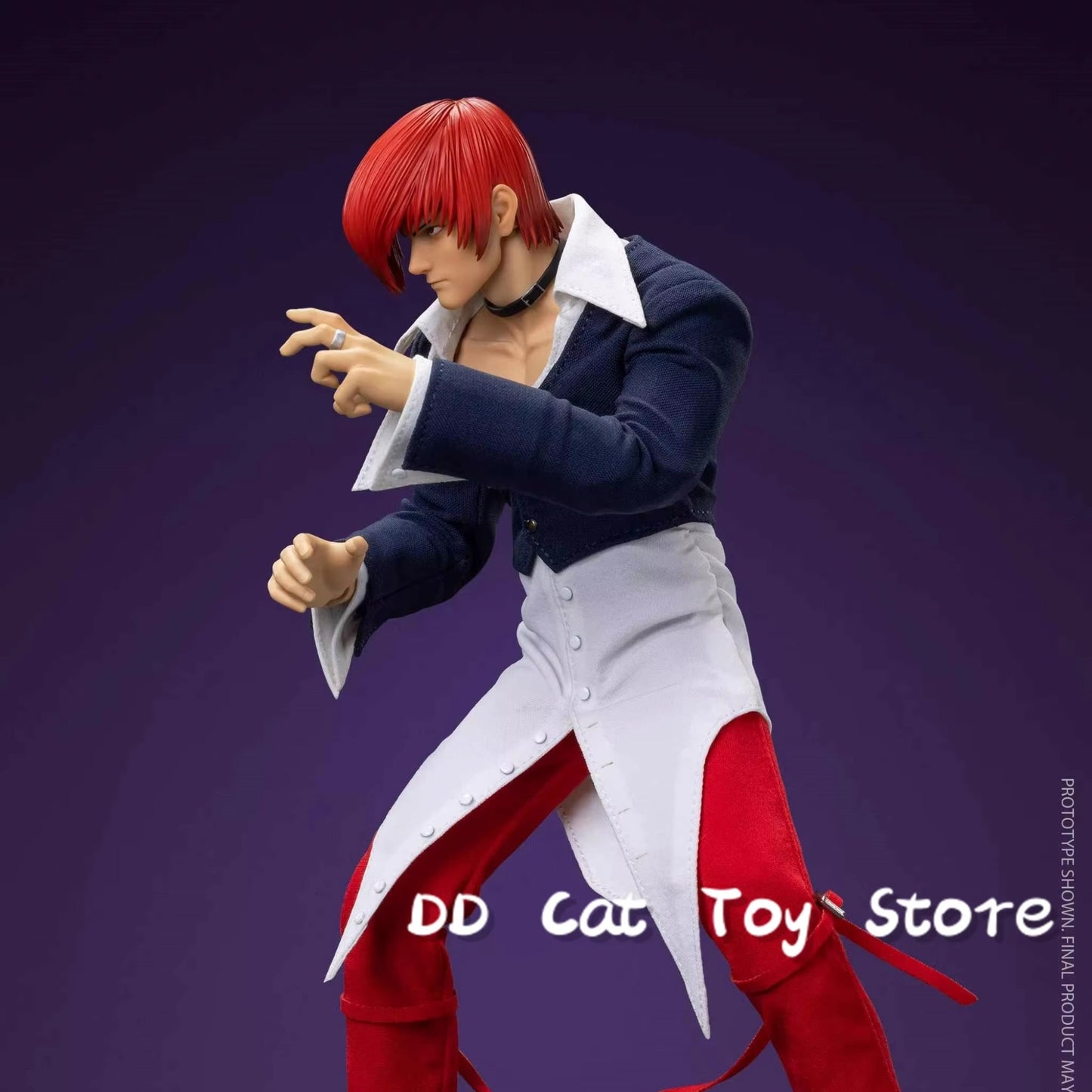 Em Estoque Tunshi Studio SNK 1/12 TS-XXZ-008 King Of Fighters 97 Iori Yagami Conjunto Completo Boneco Colecionável Escala Presente de Natal