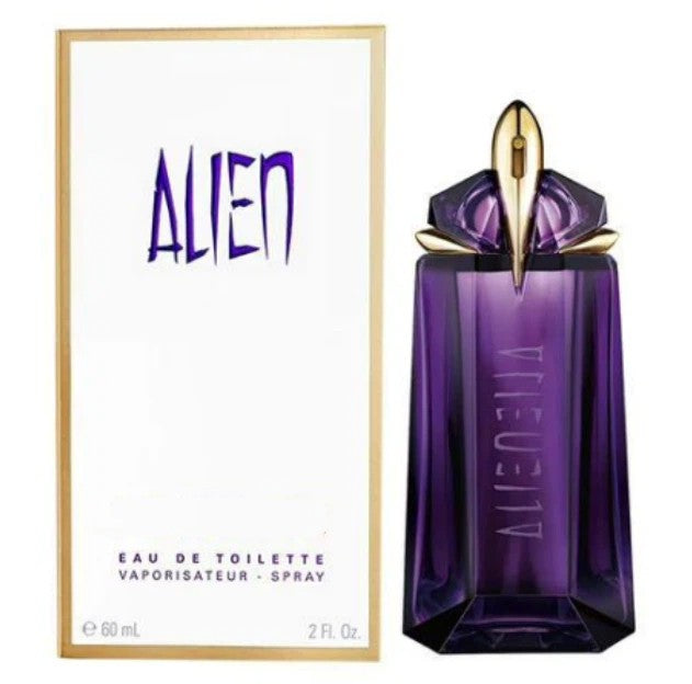Perfume Alien Eau de Parfum Feminino Mugler 90ml - Floral Amadeirado - Com Jasmim, Madeira e Âmbar - Longa Duração