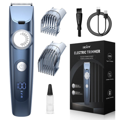 SEJOY 3 In 1 Man Shaver Electric Razor Rechargeable Triple Blade Trimmer Beard Floating Head Waterproof Hair Shaving Machine