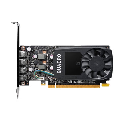 Leadtek Quadro P620 4GB GDDR5 Graphics Card 512 CUDA 80GB/s 4x mDP for CAD/Video Editing - Low Power 40W