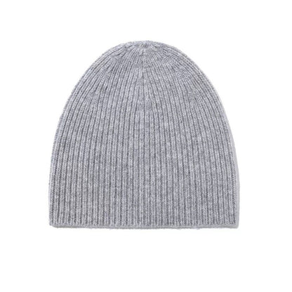 Pure Wool Beanies Stocking Caps Winter Women Men Knitted Bonnet Cap Hat Soild Colour Autumn Winter