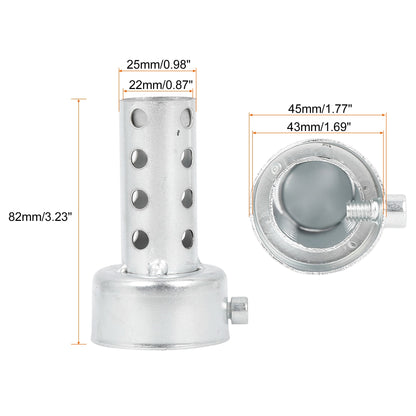 UXCELL Universal Motorcycle Exhaust DB Killer 35mm 42mm 45mm 48mm 60mm OD Muffler Baffle Insert Silver