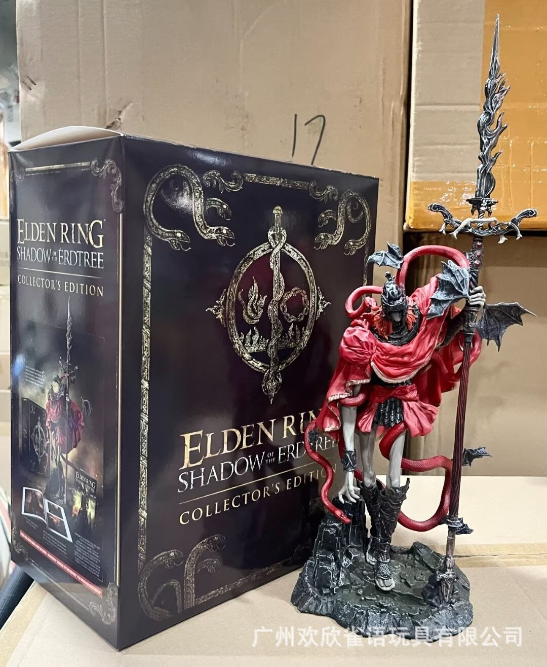 Wylder Shadow Of The Erdtree Lden Ring: Shadow Of The Erdtree Edição de Colecionador Boneco Malenia