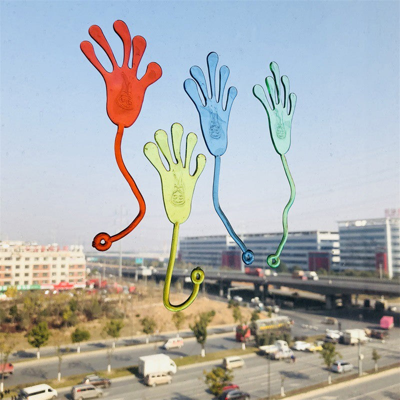 10-30pcs Sticky Hands & Spider Web Toy Stretchy Stress Relief Fidget Toys for Adult Birthday Favor Halloween Gift Supplies