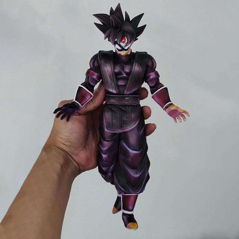 Dragon Ball Zamasu Figura Black Goku 29cm PVC Bonecos de Ação Estátua GK Modelo Colecionável Brinquedos para Crianças Presentes