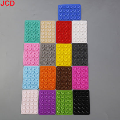 JCD 24 Quadrado Silicone Espesso Ventosa Ventosas Celular Tablet Bagagem Ventosa Carregador Universal Capa de Couro