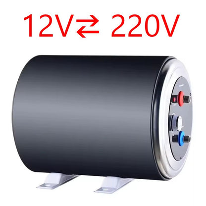 Aquecedor de Água Elétrico 10L 12V 220V 1500W Bivolt Aquecedores de Água Quente Com Visor Para Banheiro Chuveiro RV Cozinha Aquecimento