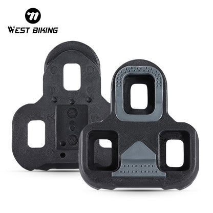 WEST BIKING Bicycle Locking Blade MTB Bicycle Self-locking Pedal Cleats Ultra Lightweight Road Bike Pedals Locking Cleat Plate