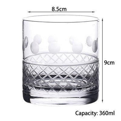 Copo de Uísque, Copos Tumbler Old Fashioned para Pedras de Gelo, Copos para Coquetel, Scotch, Bourbon, Gin, Vodca, Brandy