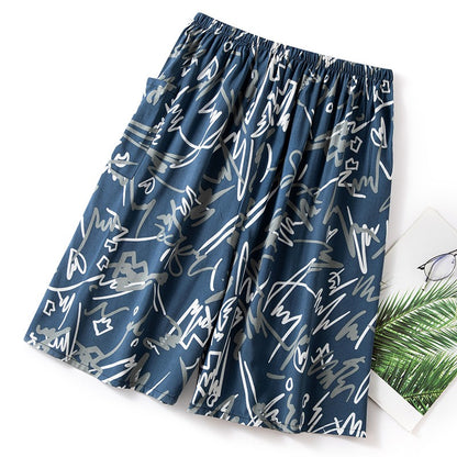 Summer Men Fashion Shorts Clothing Boys Kids Casual Hawaii Vacation Shorts Male Stylish Beach Shorts Big Boys Sleepwear Shorts