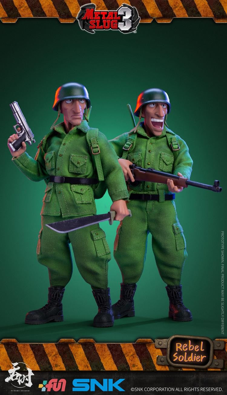 ?EM ESTOQUE? Estúdio TUNSHI Modelo Original SNK Metal Slug 3 Marco Tarma Clark Still RALF JONES Soldado Rebelde 1/12 Boneco Robô