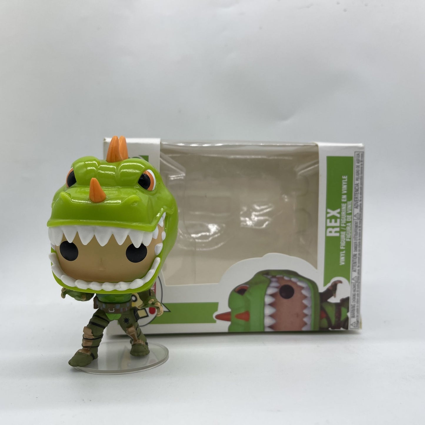 Fortnite GAME Fortnited Battle REX #443 Funkostyle PVC Boneco de Ação Brinquedos Modelo Colecionáveis Para Crianças Presente de Natal