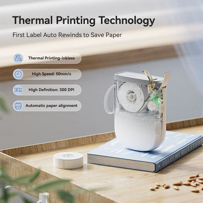Mini Impressora de Etiquetas Portátil NIIMBOT D11 Nova Versão 300DPI Bluetooth Sem Fio Máquina de Etiquetas Impressora de Adesivos para Cozinha e Crachás