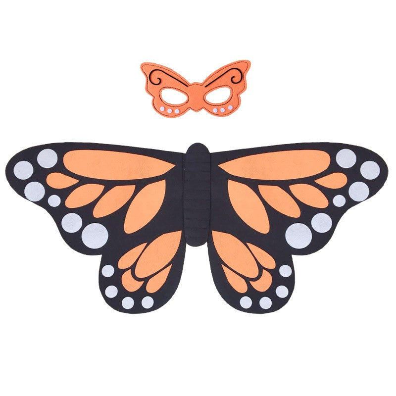 Kids Animal Costume Birds Felt Wings Fun Cosplay Halloween Costumes Butterfly Wing