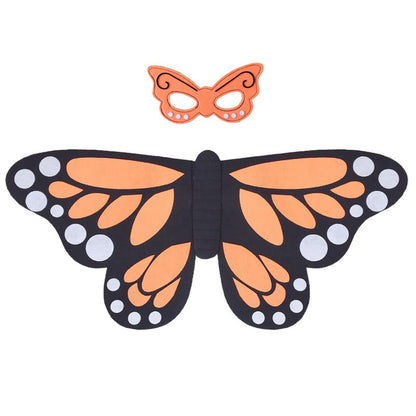 Kids Animal Costume Birds Felt Wings Fun Cosplay Halloween Costumes Butterfly Wing