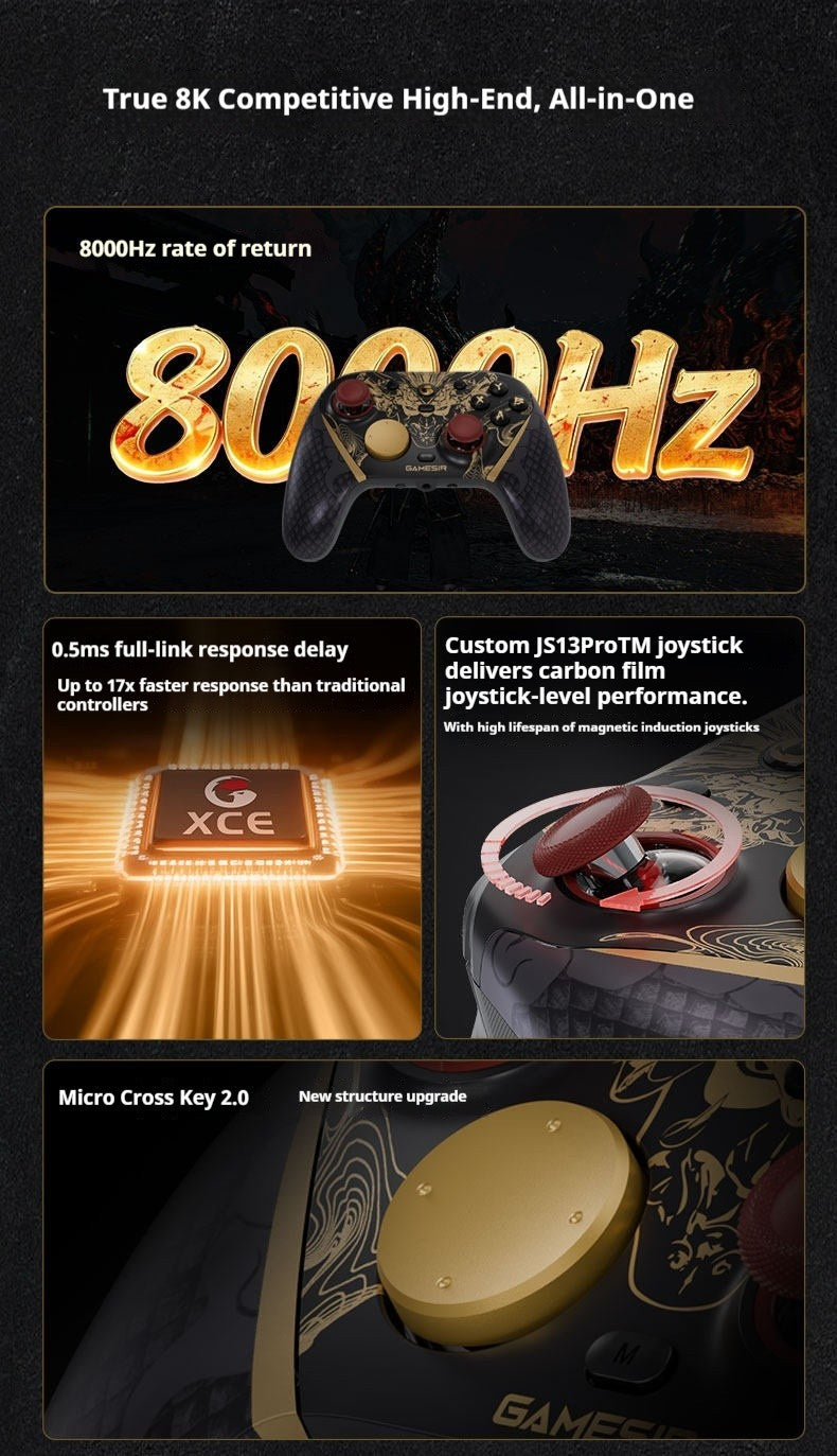 G7 Pro 8K Gamepad Nioh3 Edition Wireless for Gaming Controller JS13Pro TMR Rocker PC/SteamDeck/Switch2