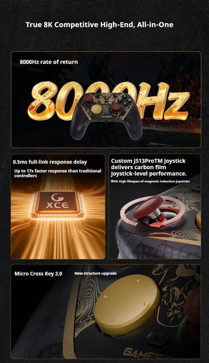 G7 Pro 8K Gamepad Nioh3 Edition Wireless for Gaming Controller JS13Pro TMR Rocker PC/SteamDeck/Switch2