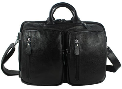 Bolsa de Viagem Masculina de Couro Genuíno Legítimo de Grão Integral Multifuncional, Bolsa de Viagem de Couro, Bolsa de Viagem Grande, Bolsa de Fim de Semana