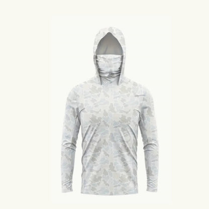 Roupas de Pesca Masculinas Camisa de Pesca com Capuz Manga Longa Camiseta de Pesca com Proteção UV