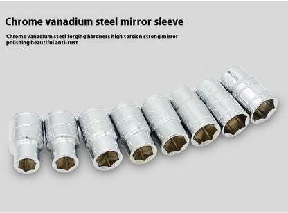 Grande Conjunto de Ferramentas para Reparo Automotivo Chave de Boca de Soquete de Manutenção Automotiva Conjunto de Combinação de Soquetes Multifuncional