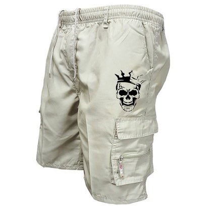 New fashionable multi-pocket men's casual shorts fitness loose casual pants camouflage tactical shorts