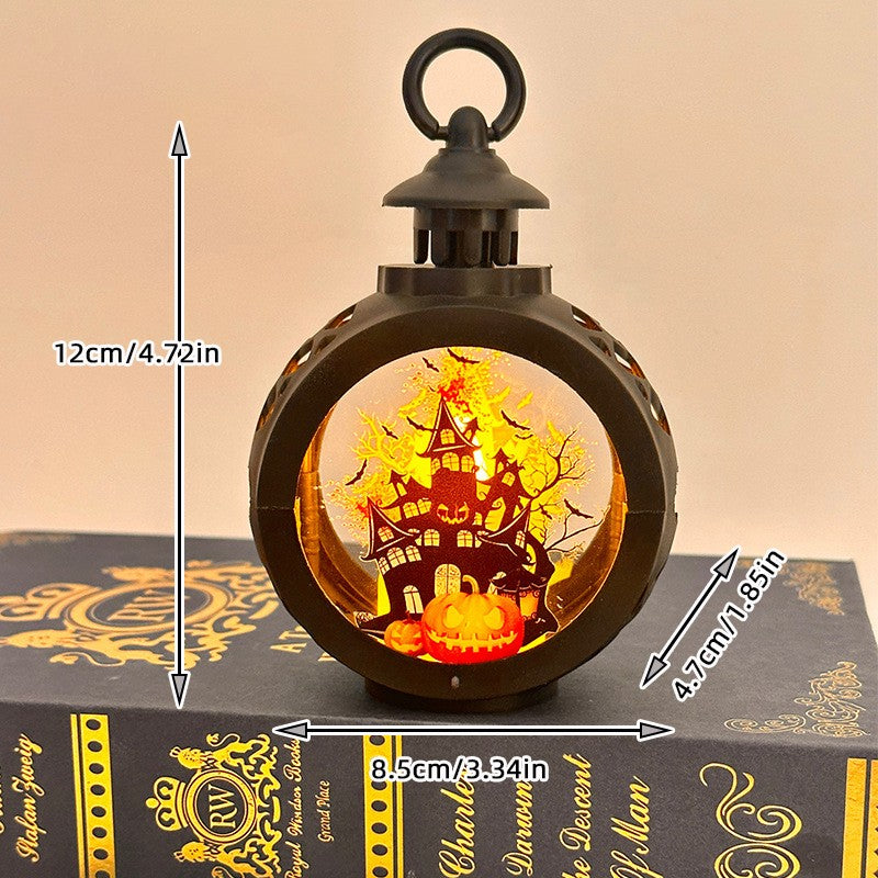 Halloween LED Pumpkin Lamp Ornaments Horror Atmosphere Kids Toy 2026 Halloween Party Home Decor Decoration Supplies