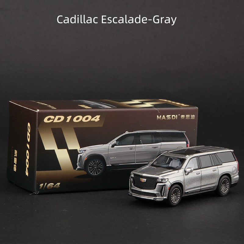 Massdi 1:64 Cadillac Escalade Carro Modelo CT5 CT6 Liga Miniatura Veículos Diecast Coleção de Brinquedos