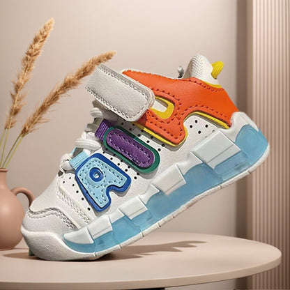 Four Seasons Children's Sneakers Girls Boys Non-slip Sport Shoes Toddler Non-slip Sneakers Casual Soft Shoes Kids Outdoor Sho