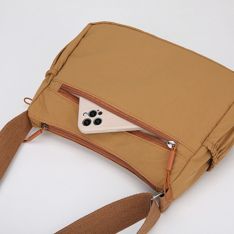 2025 Women's Crossbody Bag Lightweight Waterproof Nylon Shoulder Bag Multi-pocket Fashion Handbag for Women Casual Purse