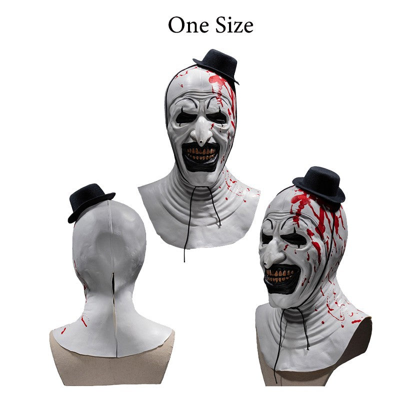 Art the Clown Cosplay Retro Trumpet Prop Mask Horn Glasses Honor Movie Terrifiering Costume Accessories Outfits Halloween Fancy