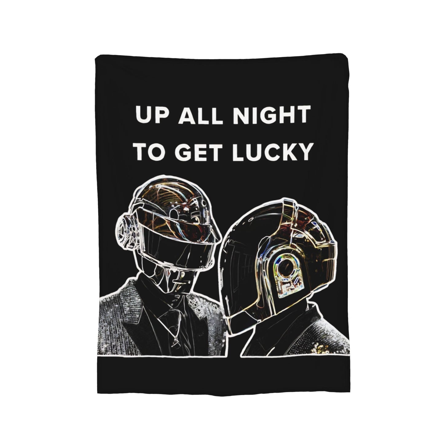 Manta de Lã Daft Punk Cobertor Ultra Macio para Viagem ao Ar Livre Colcha