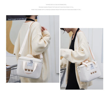 Cartoon Bear Mommy Bag Baby Feeding Bottle Cooler Bag Thermos for Children Thermal Infant Thermo Bottles Mother Kids