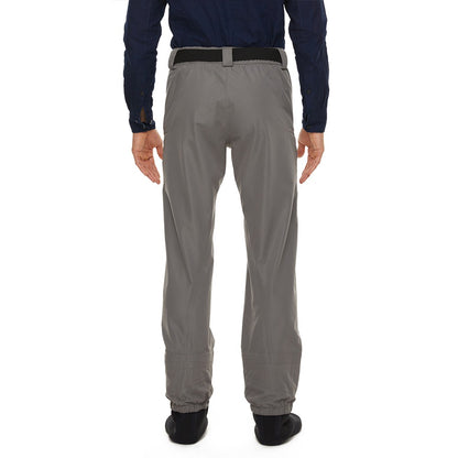 Calça Vadeadora Masculina de Pesca de Cintura em Tecido Impermeável de Três Camadas com Meias de Neoprene para Dias Frios