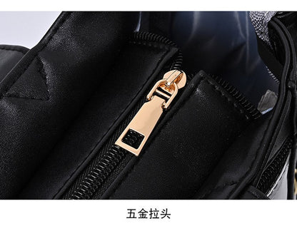 New Original Spicy Girl Cool Ita Bag Large Capacity Transparent Pain Layer Crossbody Bag Love Chain Ulzzang Shoulder Bag Handbag